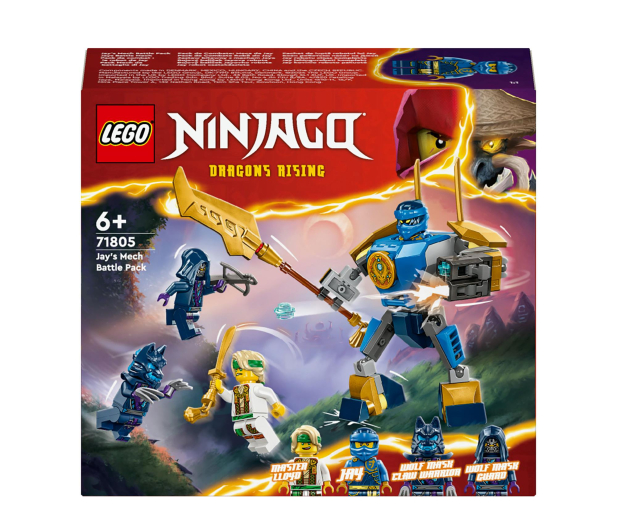 LEGO Ninjago 71805 Zestaw bitewny z mechem Jaya - 1204124 - zdjęcie